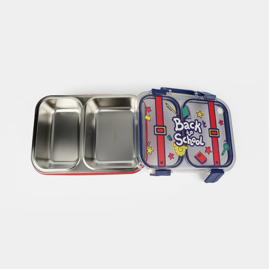Stainless Steel Lunch Box for Kids | 750ml | Red
