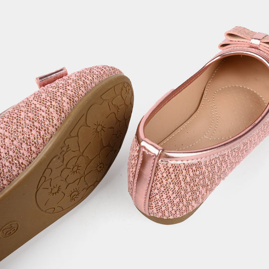 Girls Pumps 11-105-Pink