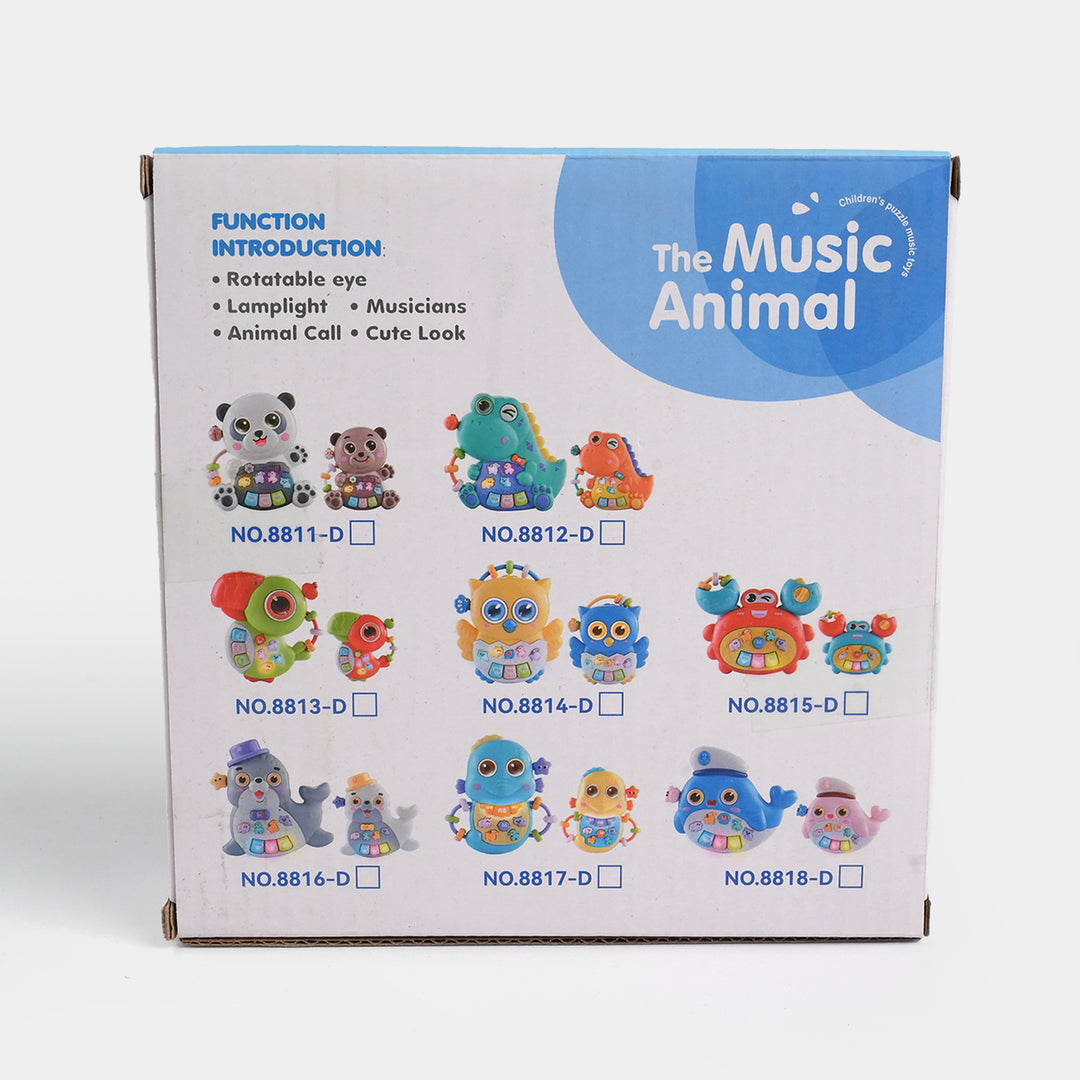 Musical Animal Piano with Light