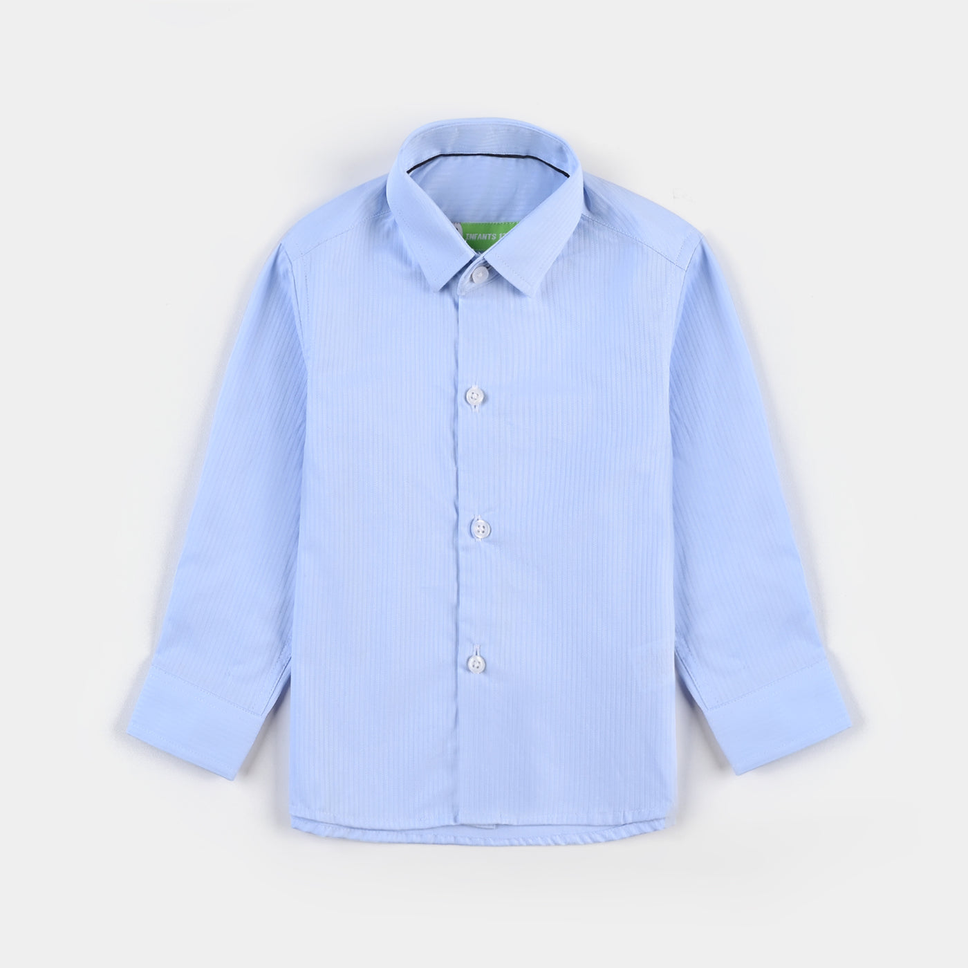 Infant Boys Oxford Formal Shirt (L/Blue)-I/Blue