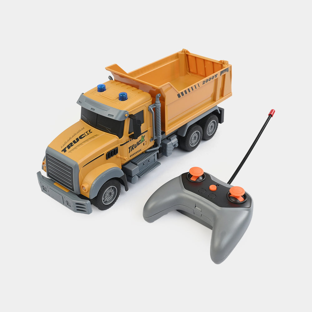 Remote Control Construction Truck Toy for Kids