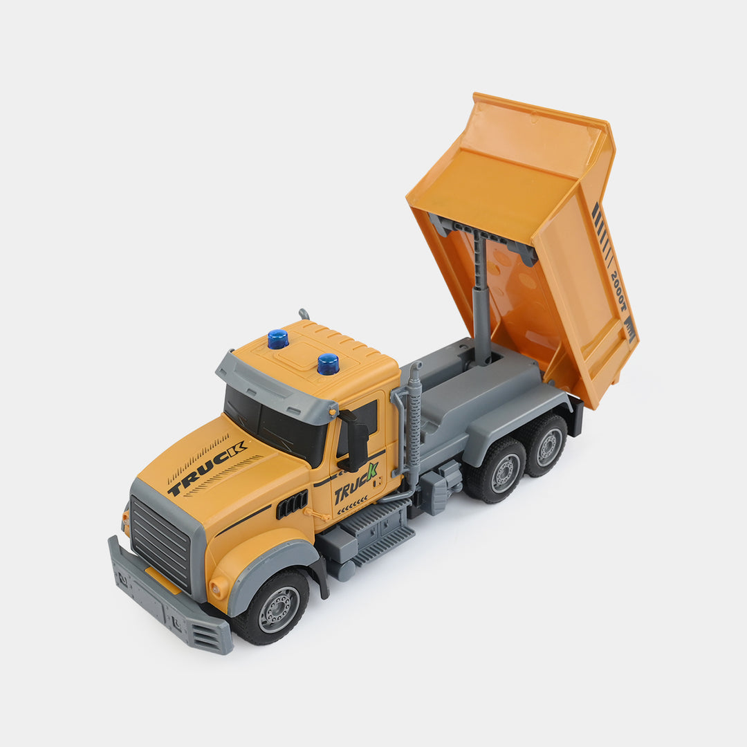 Remote Control Construction Truck Toy for Kids