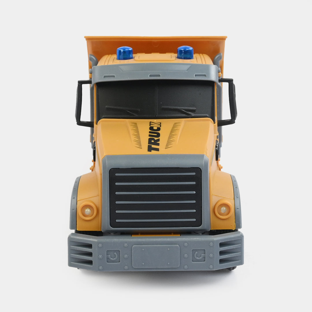 Remote Control Construction Truck Toy for Kids