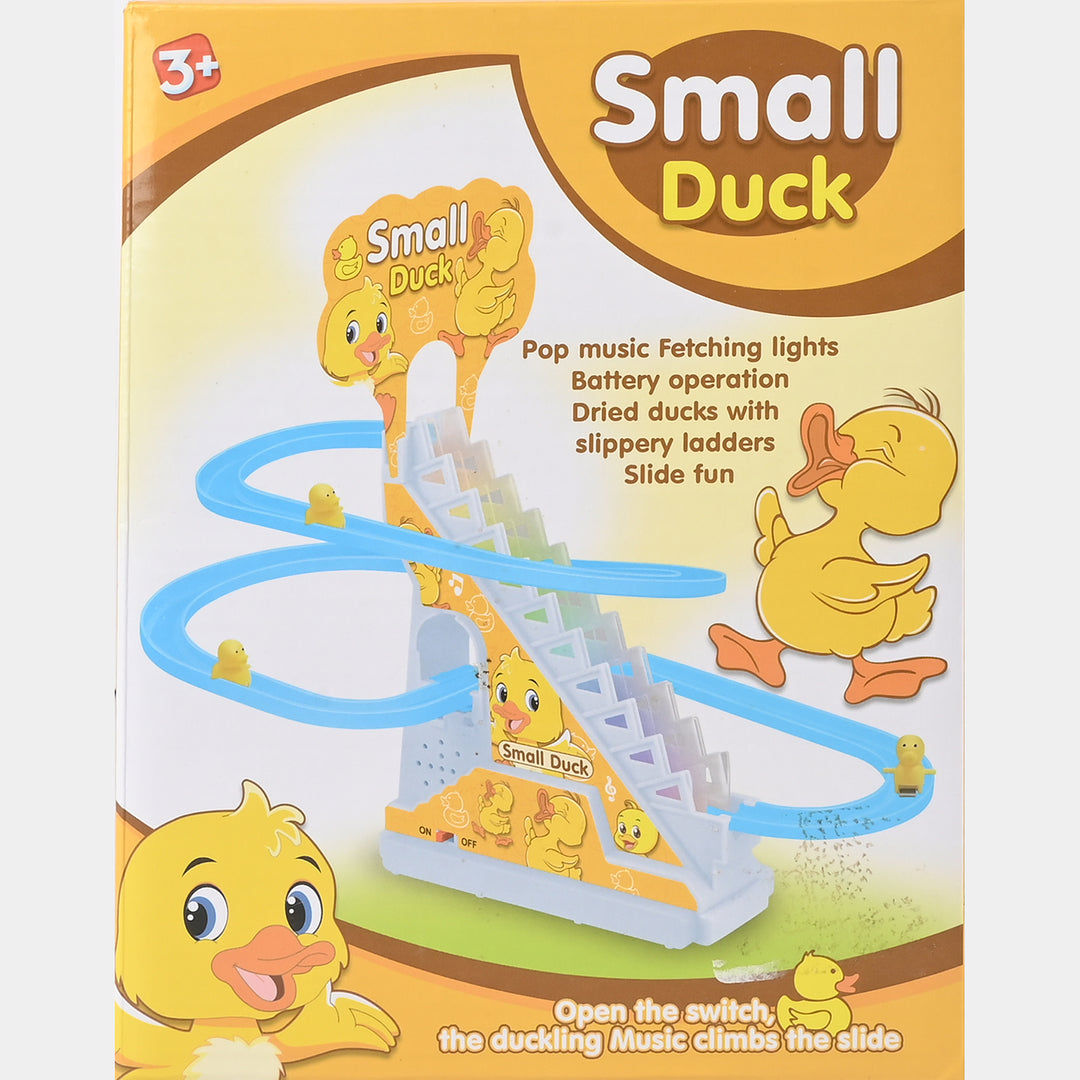 Duck Climb Stairs Track with Light& Music
