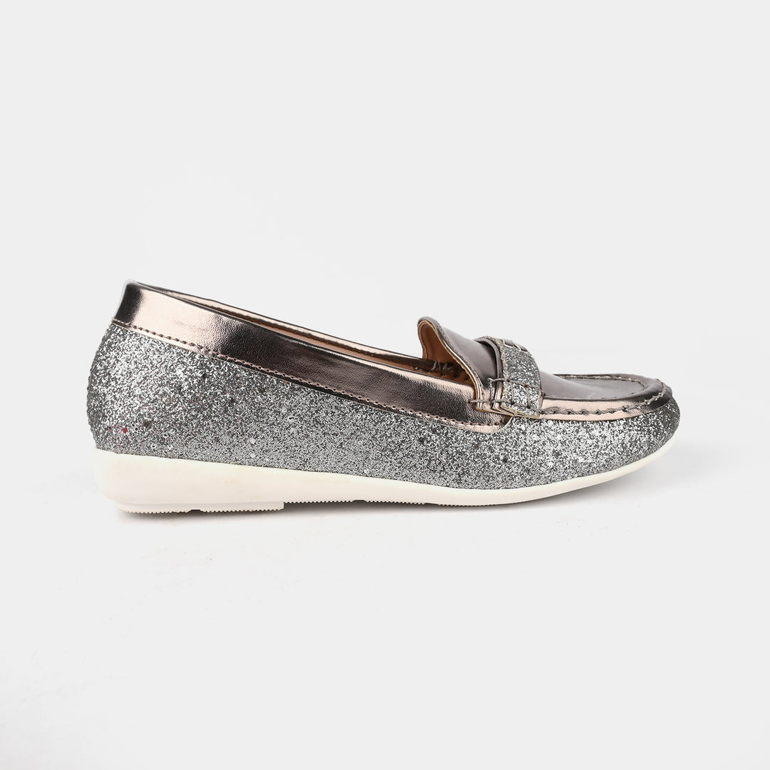 Girls Loafer JV-10-GREY