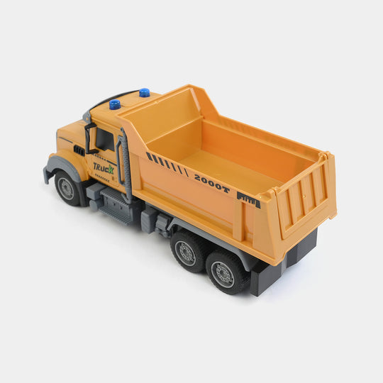 Remote Control Construction Truck Toy for Kids