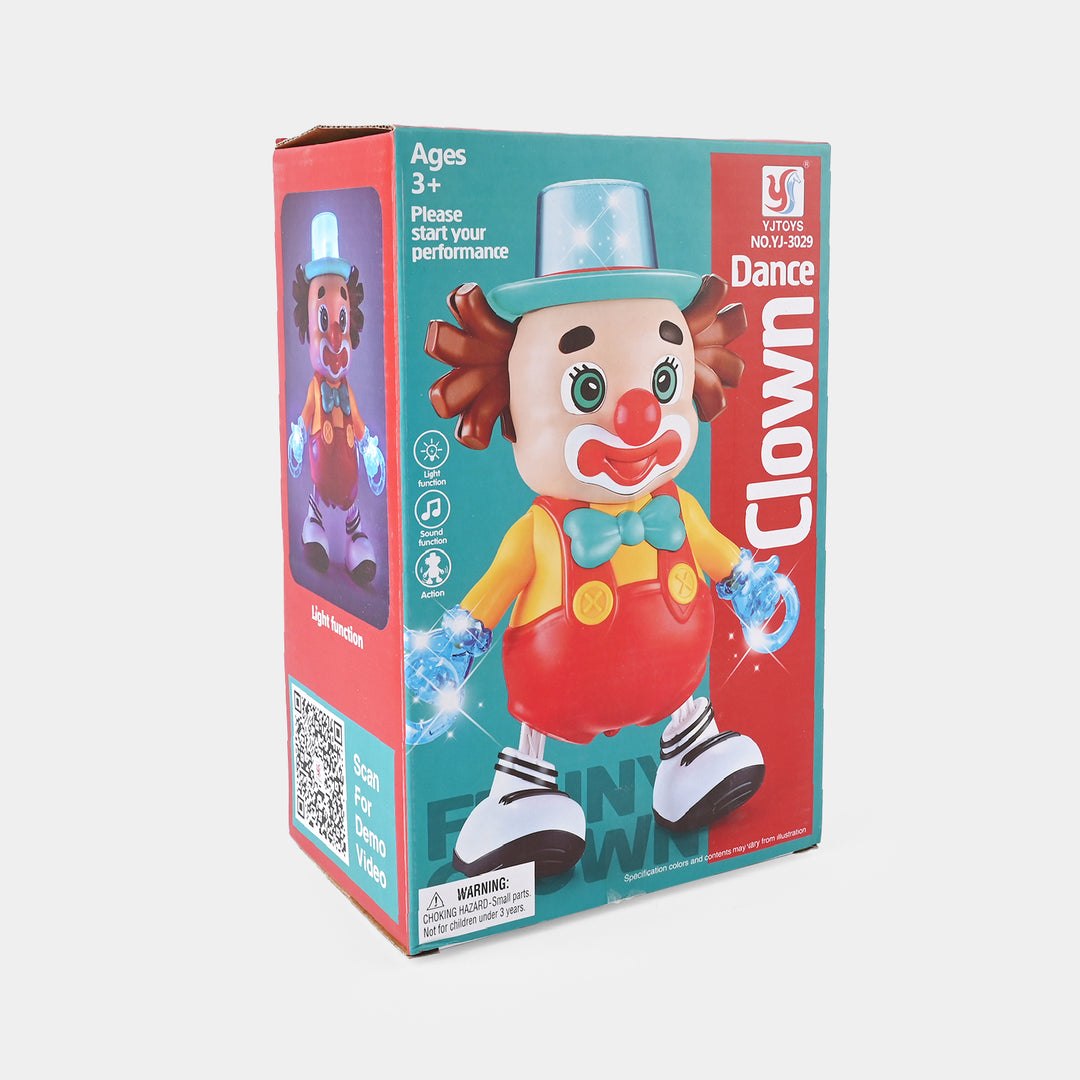 Dancing Clown Joker with Music Flashing Lights Toy