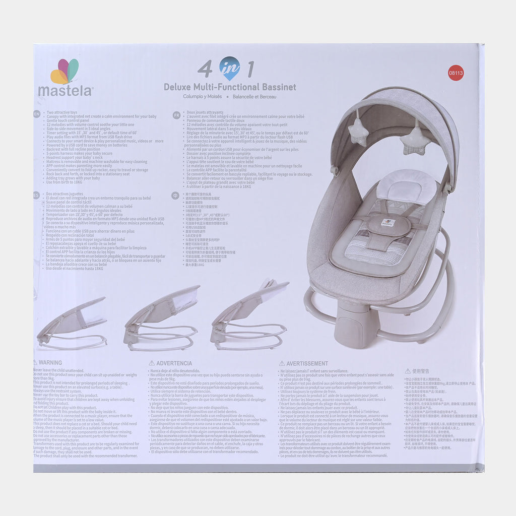Mastela 4 In 1 Multi Funtional Swing Bouncer - Z89737 10 Mastela 4 In 1 Multi Funtional Swing Bouncer - Z89737