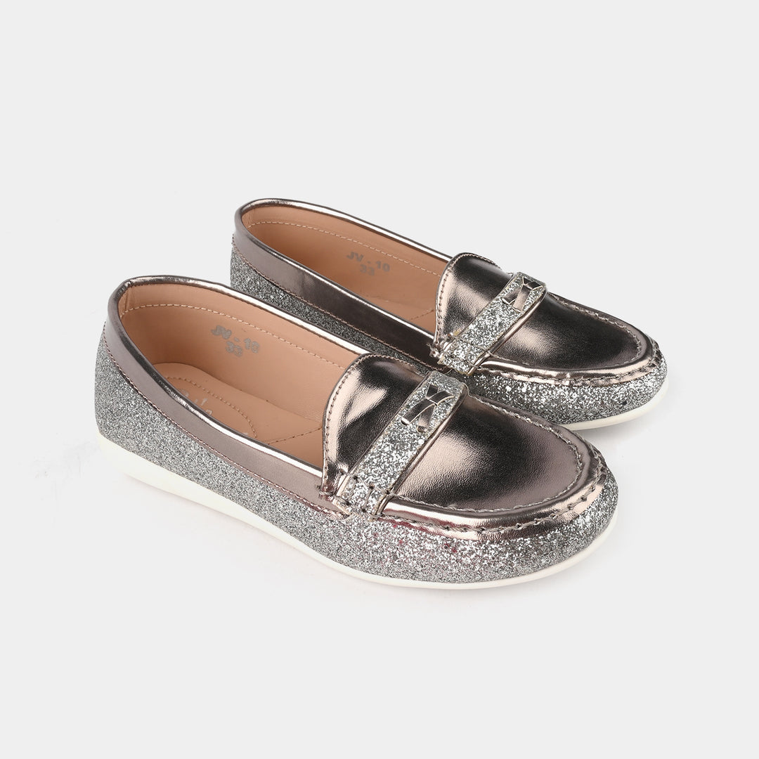 Girls Loafer JV-10-GREY