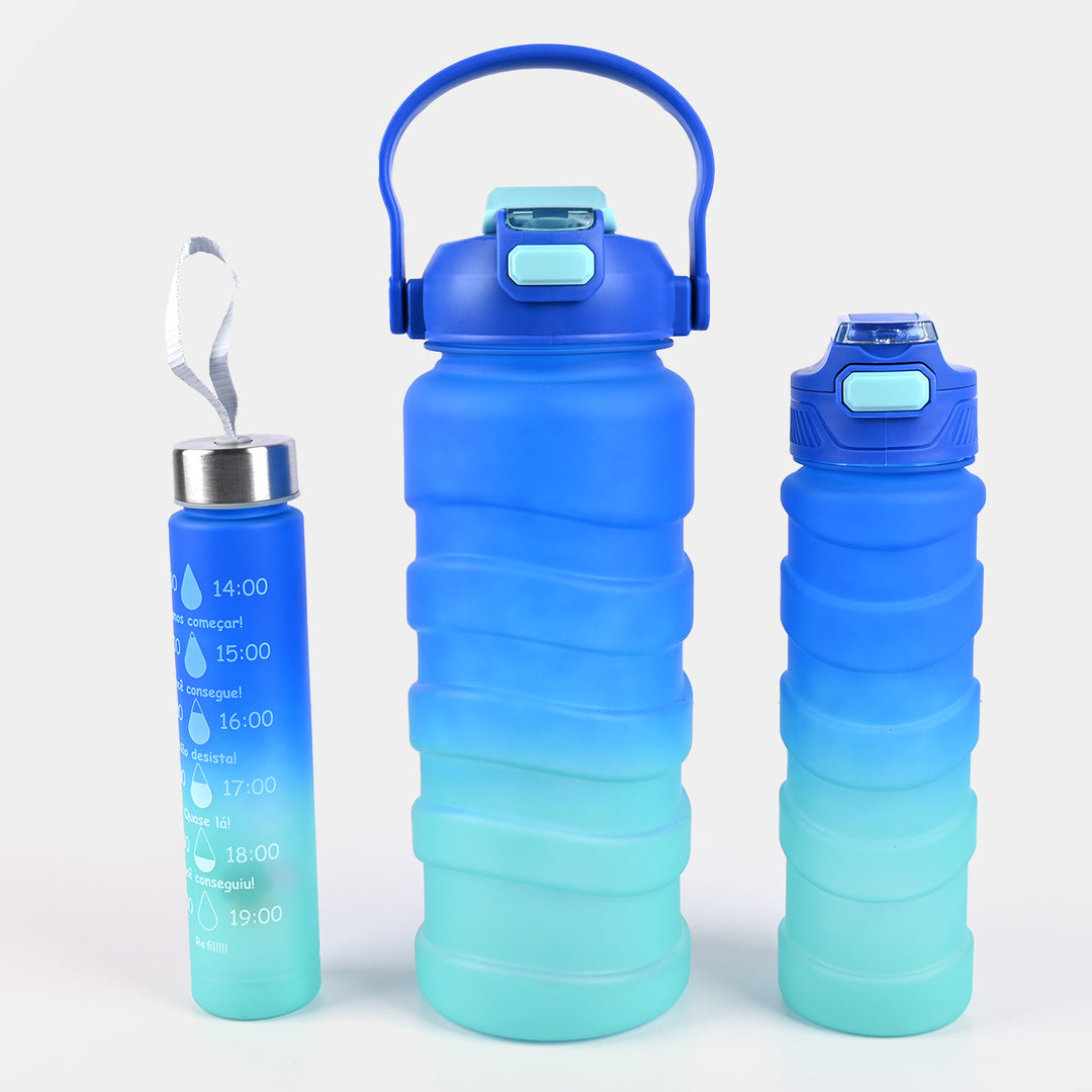 Plastic Water Bottle 3 IN 1 For Kids