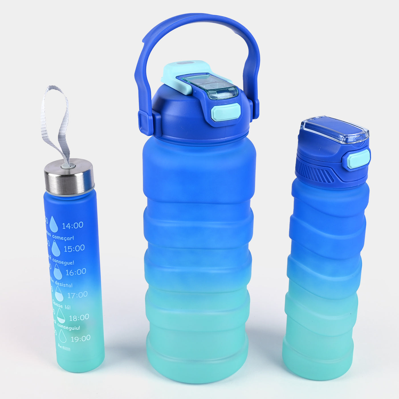 Plastic Water Bottle 3 IN 1 For Kids