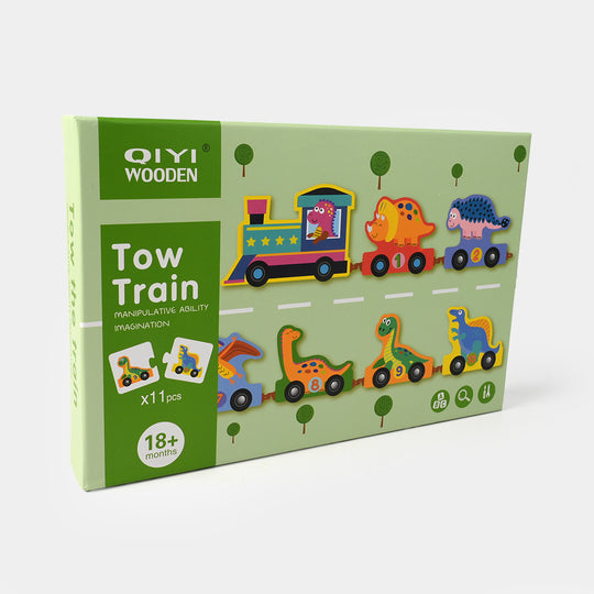 Wooden Toy Digital Train Set For Kids