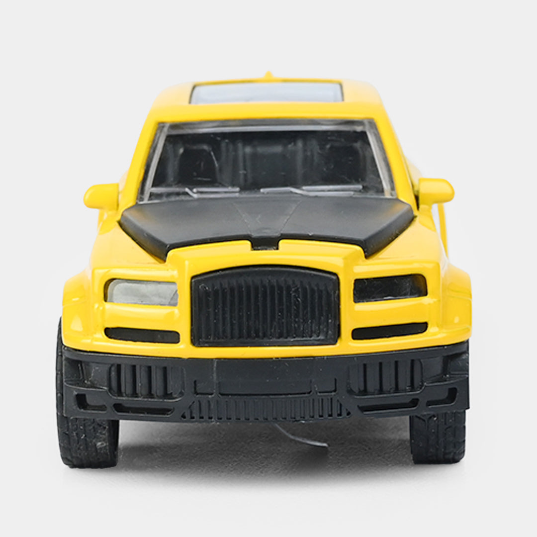 Model Toy Pull Back Pick-Up Vehicle with Sound and Light