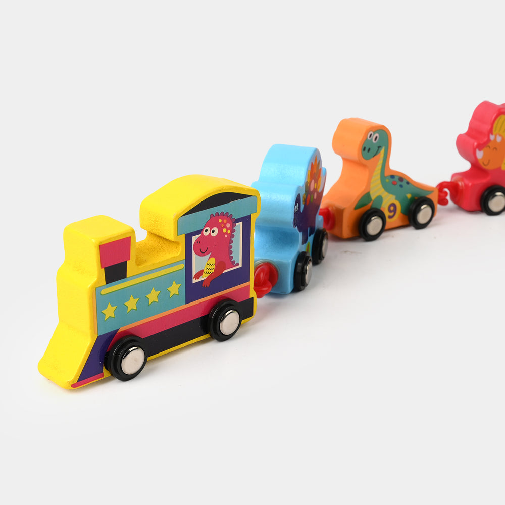 Wooden Toy Digital Train Set For Kids
