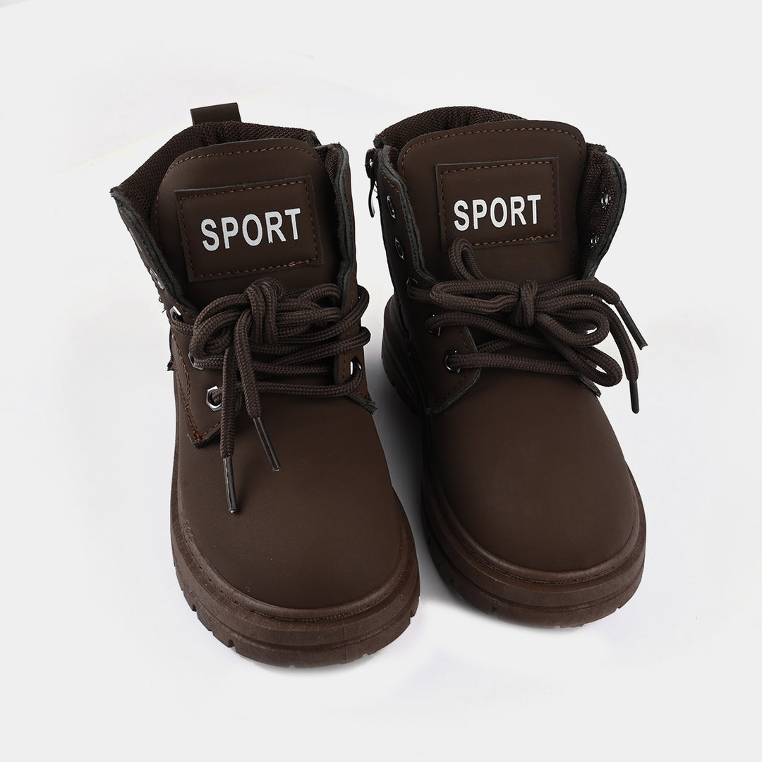 Boys Boots MD06-COFFEE