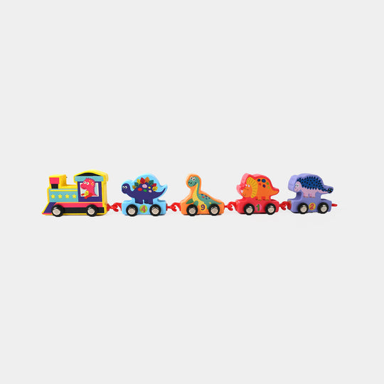 Wooden Toy Digital Train Set For Kids
