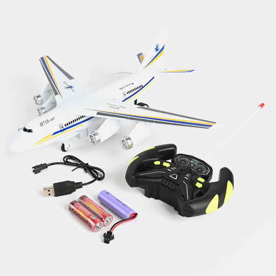 Remote Control Transport Plane For Kids