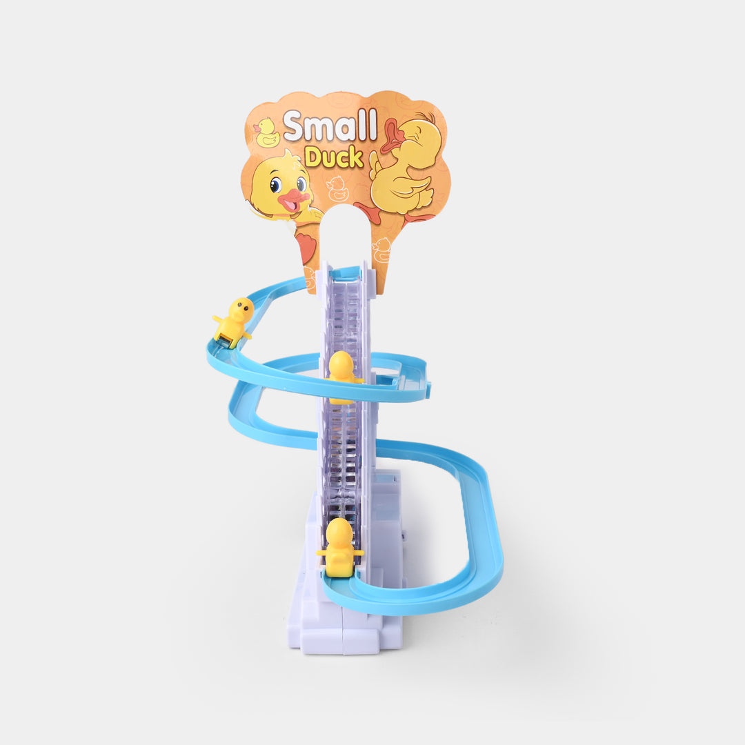 Duck Climb Stairs Track with Light& Music