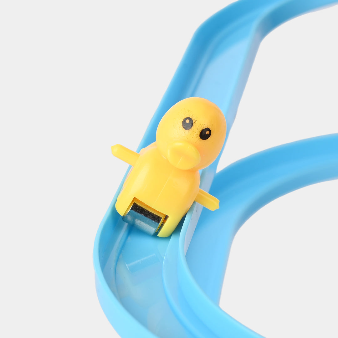 Duck Climb Stairs Track with Light& Music