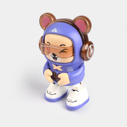 Dancing Bear Toy with Lights & Music