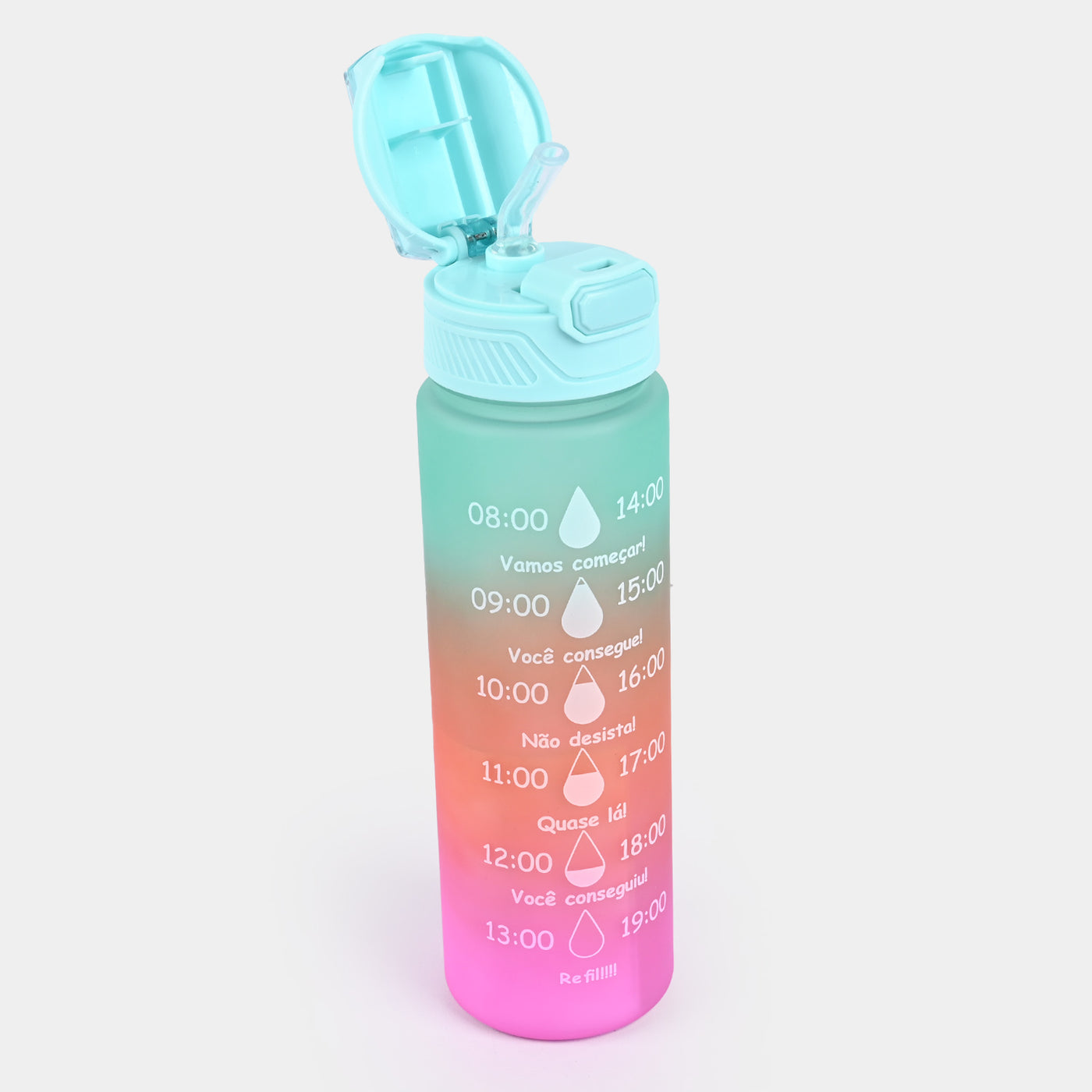 Plastic Water Bottle 3 IN 1 For Kids