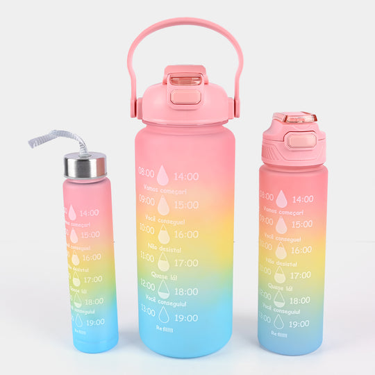 Plastic Water Bottle 3 IN 1 For Kids