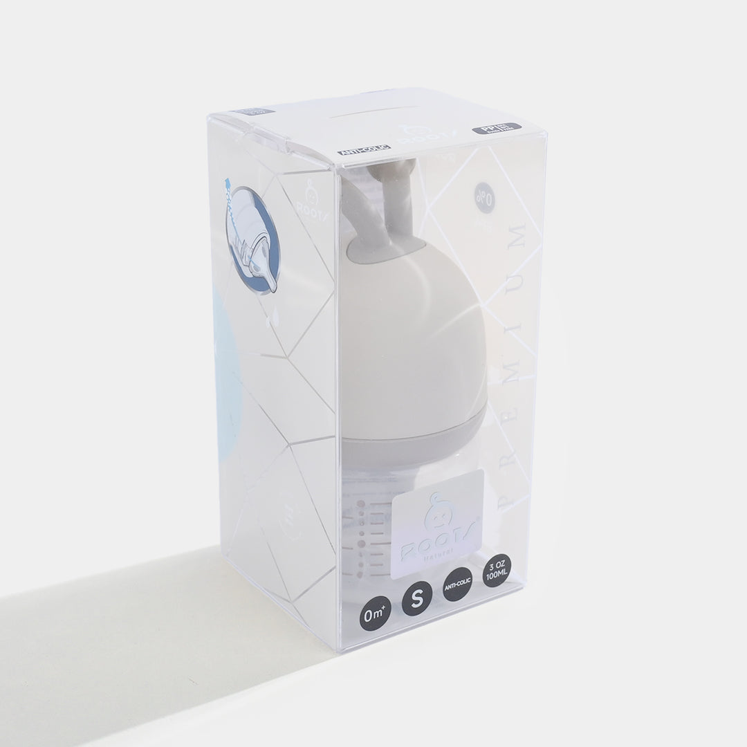 Roots Feeder Bottle 120ML | White