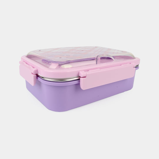 Stainless Steel Lunch Box 800ml Purple