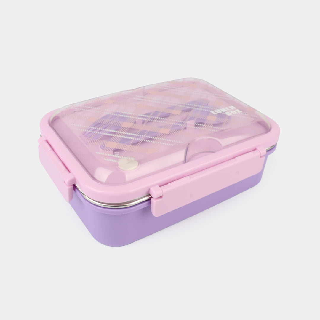 Stainless Steel Lunch Box 800ml Purple