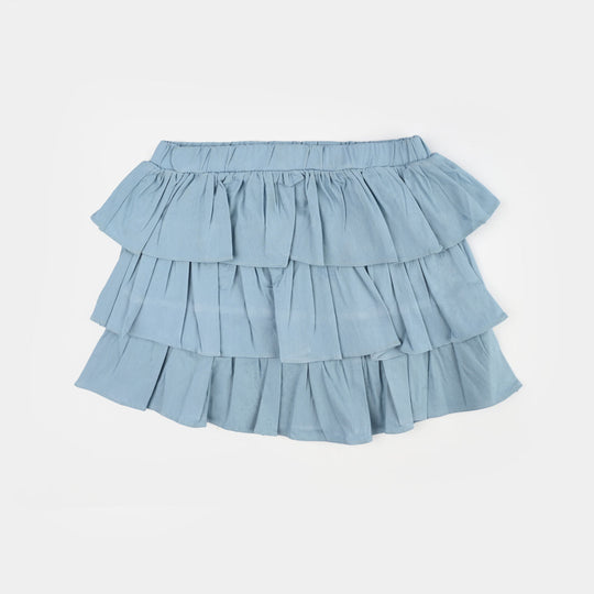 Infant Girls Jersey/Terry 2Pc Suit 287-071-BLUE