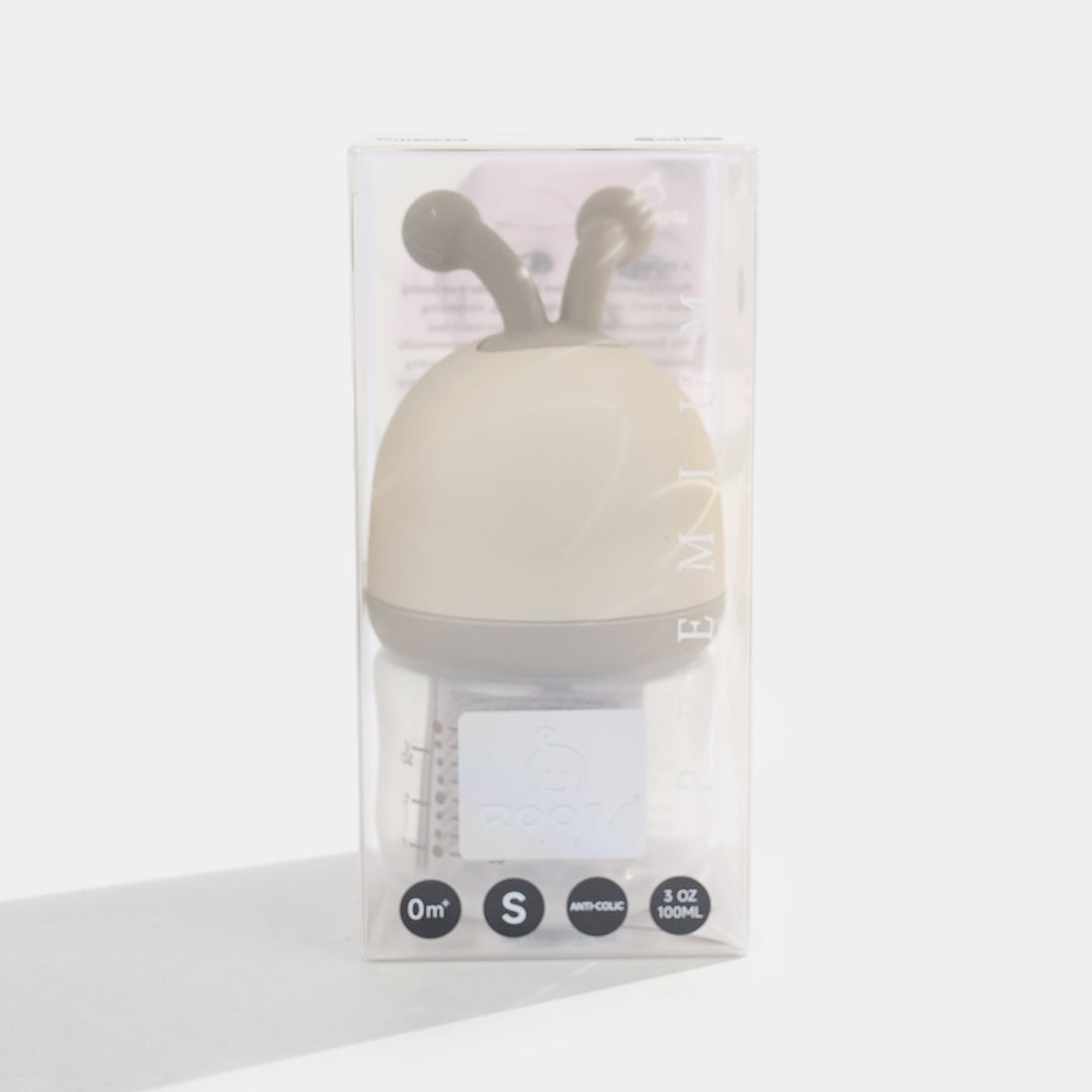 Roots Feeder Bottle 120ML | White