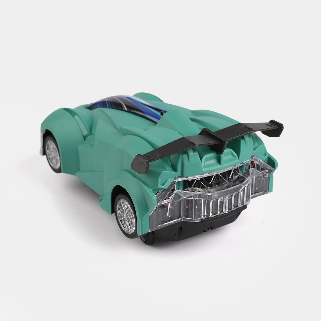 Electric Stunt Spinning Racing Car with Lights & Sound