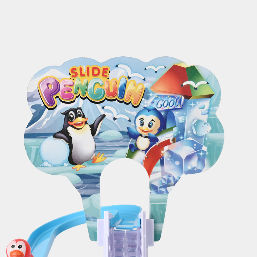 Electric Penguin Track with Light & Music Play Set for Kids