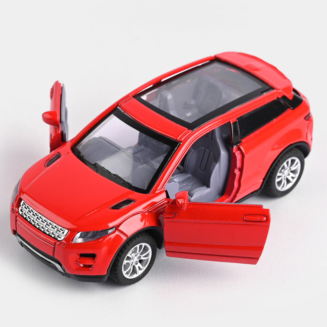 DIE-CAST MODEL PULLBACK CAR WITH LIGHT SOUND