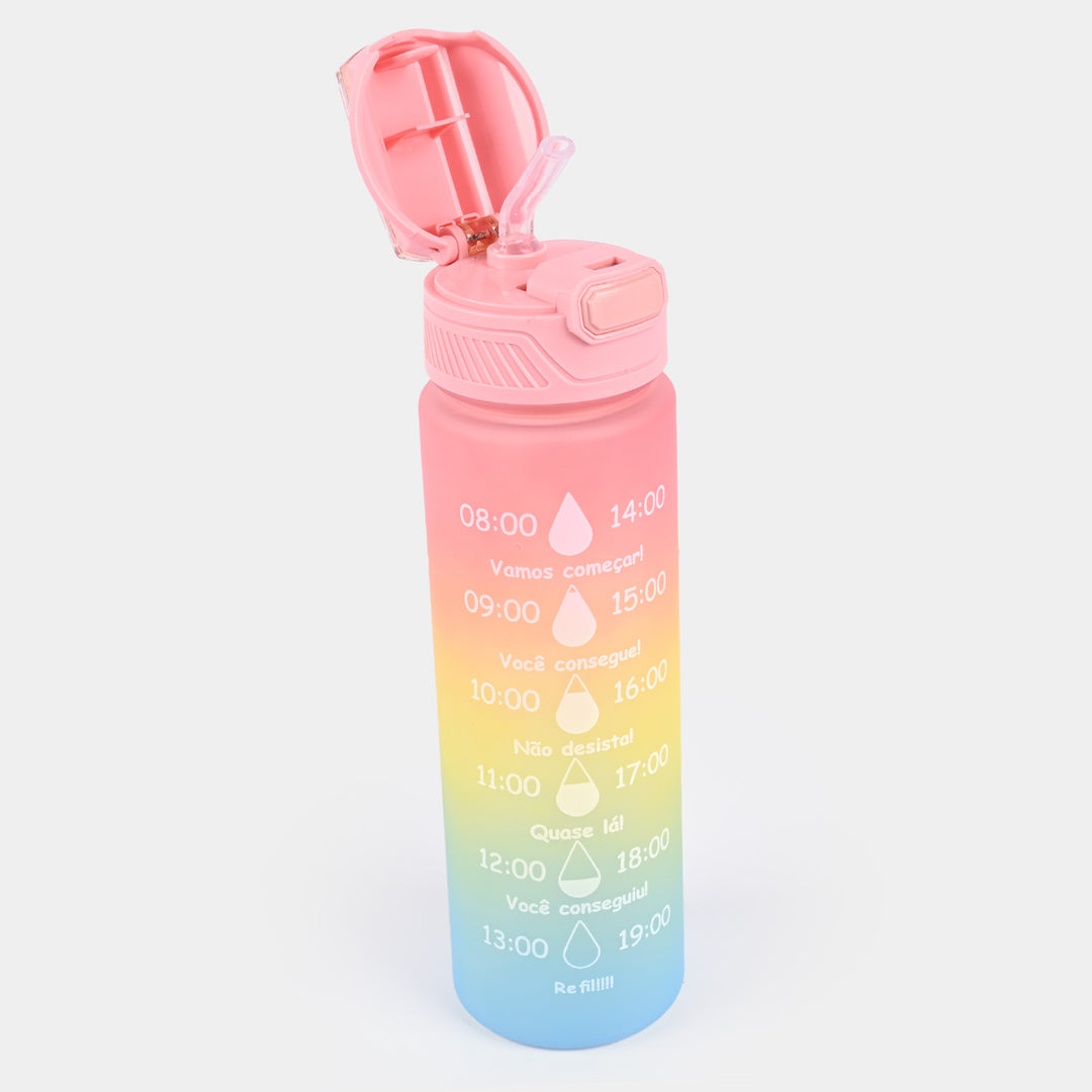 Plastic Water Bottle 3 IN 1 For Kids