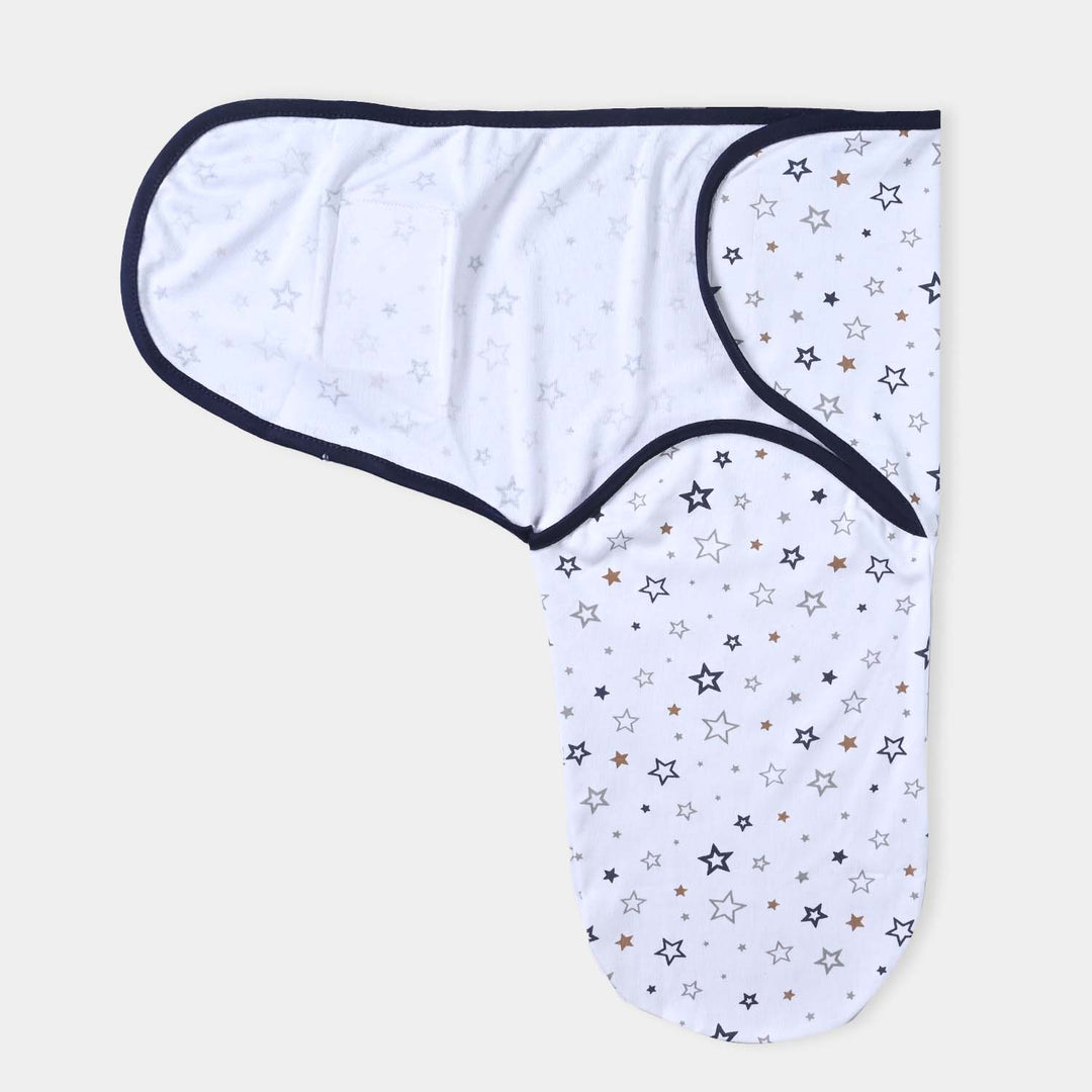 Baby Swaddle With Cap & Mittens Set