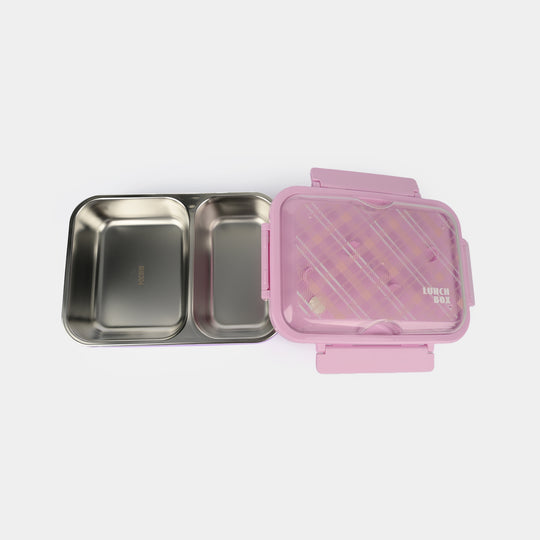 Stainless Steel Lunch Box 800ml Purple