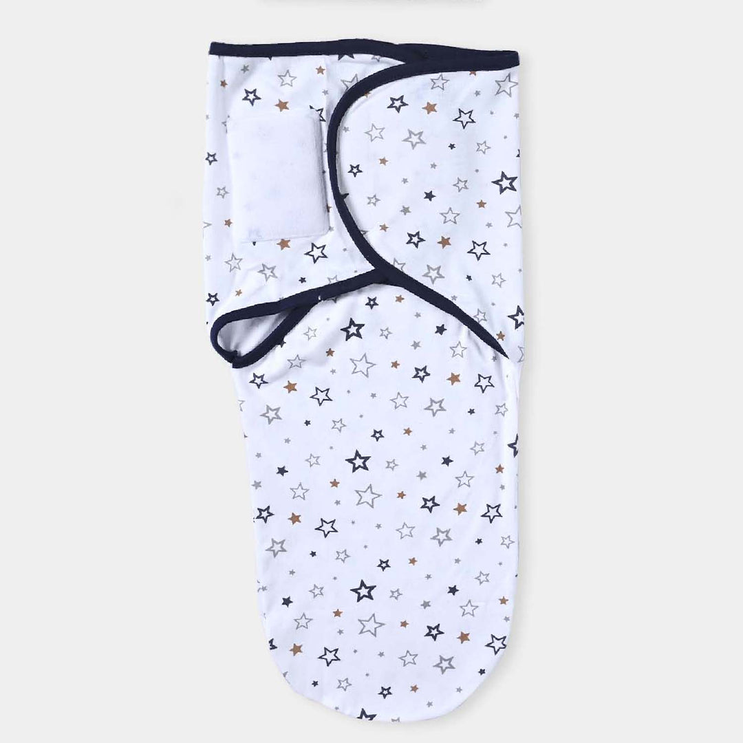 Baby Swaddle With Cap & Mittens Set
