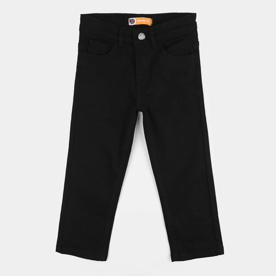 Boys Denim Stretch Pant Basic-BLACK