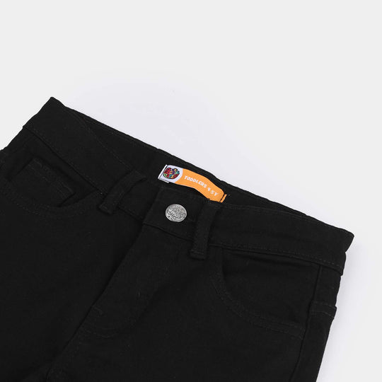 Boys Denim Stretch Pant Basic-BLACK