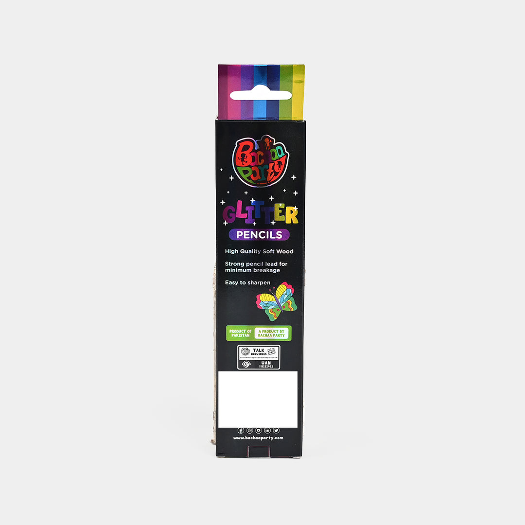 Glitter Pencils Pack Of 12
