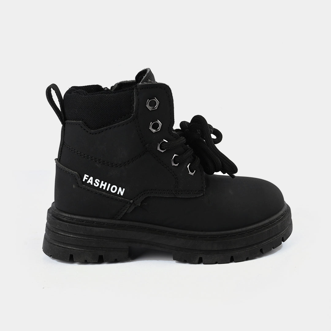 Boys Boots MD06-BLACK