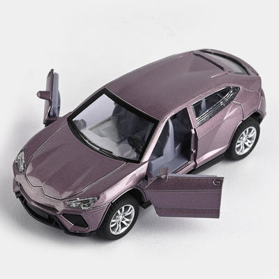 DIE-CAST MODEL PULLBACK CAR WITH LIGHT SOUND