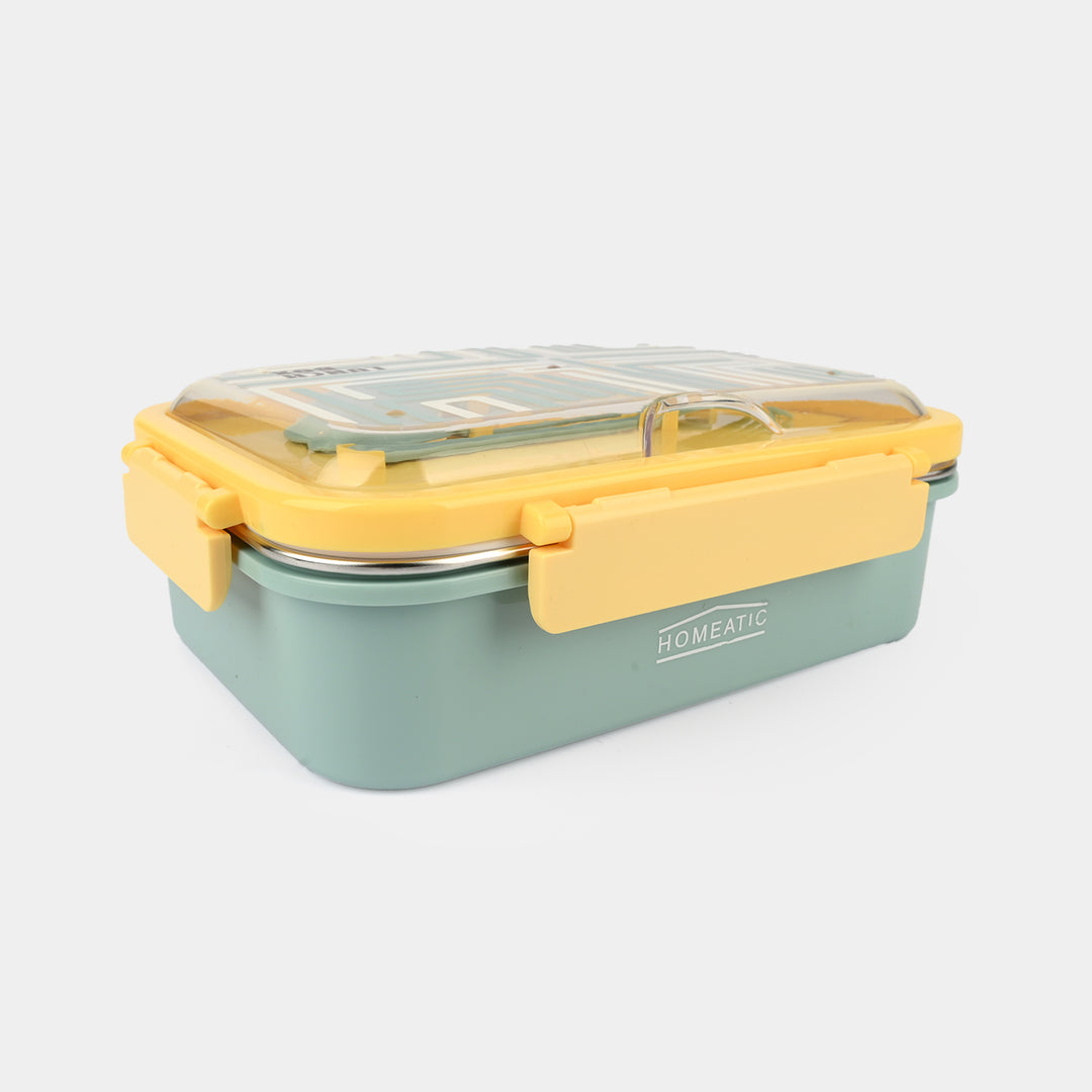 Stainless Steel Lunch Box 800ml Blue