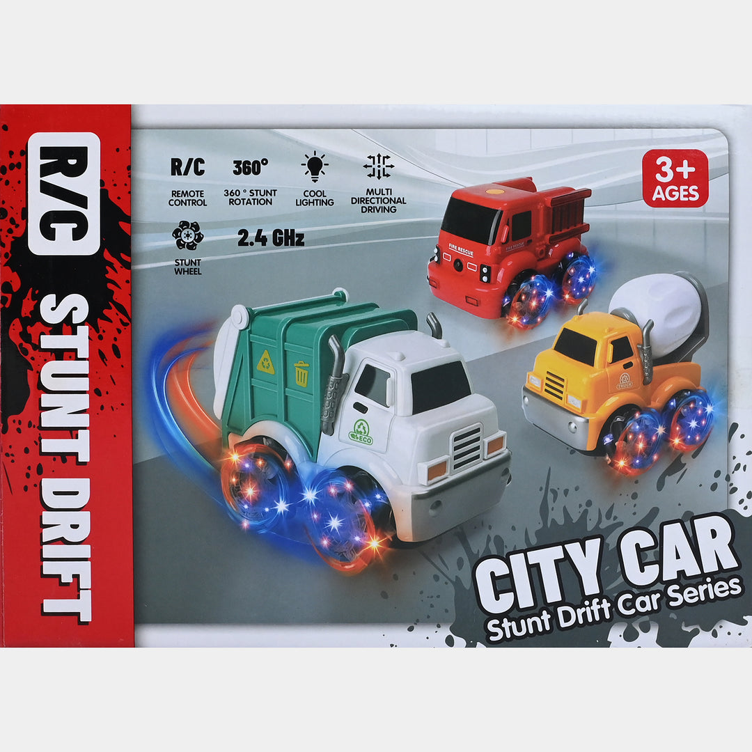 Remote Control Stunt Drift Car with Lights