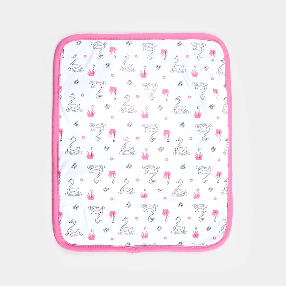 Baby Changing Sheet 13*16 Duck |  Pink