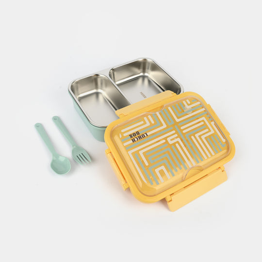 Stainless Steel Lunch Box 800ml Blue