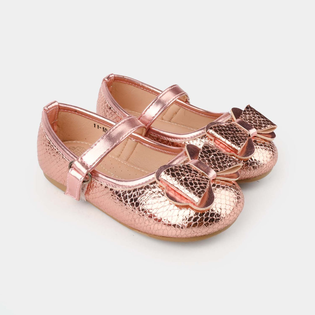 Girls Pumps 11-106-CHAMPAGNE