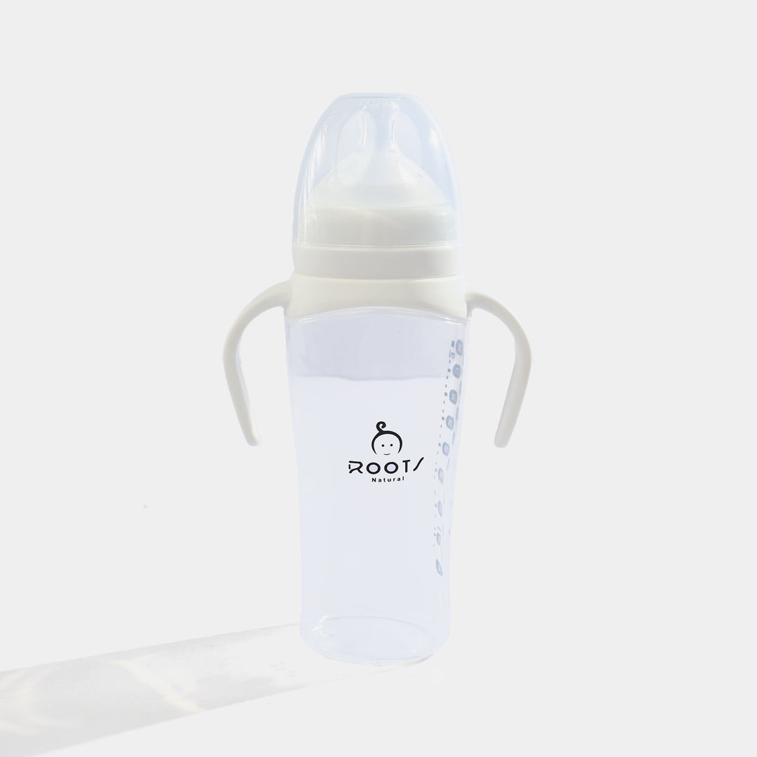 J1016 White Wide-Neck Baby Bottle - 300 ml / 10 oz