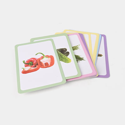 Vegetables Flash Cards